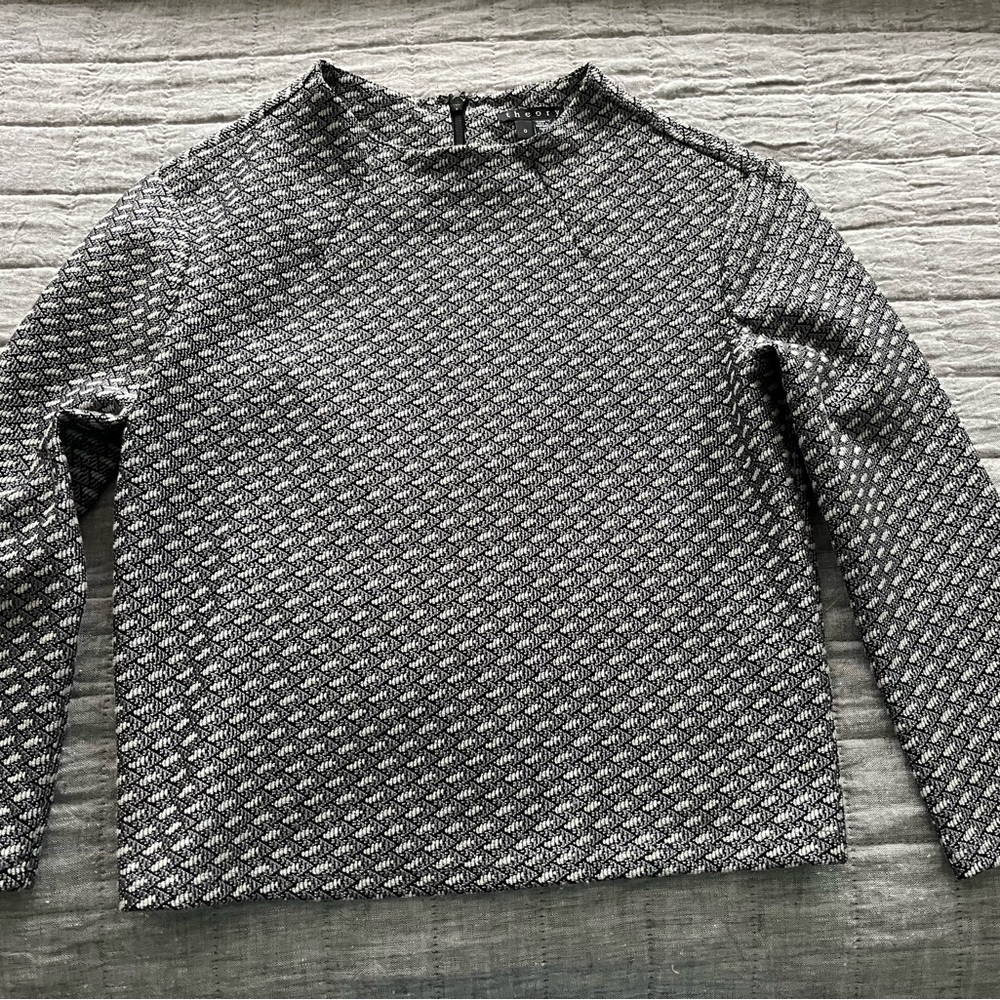Theory Cropped Size 0 top
